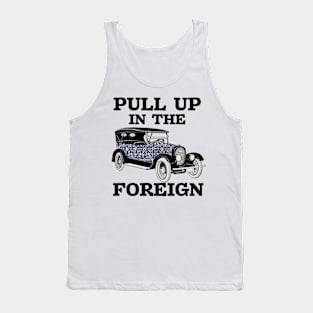 Pull up in the foreign car fine china Tank Top